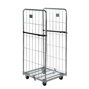 Security Wire Mesh Roll Cage | Nestable Cargo Storage Trolley